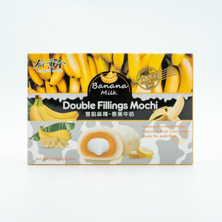 Prăjituri de orez Mochi lapte de banane 180g