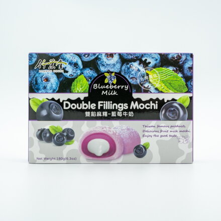 Prăjituri de orez Mochi lapte cu afine 180g