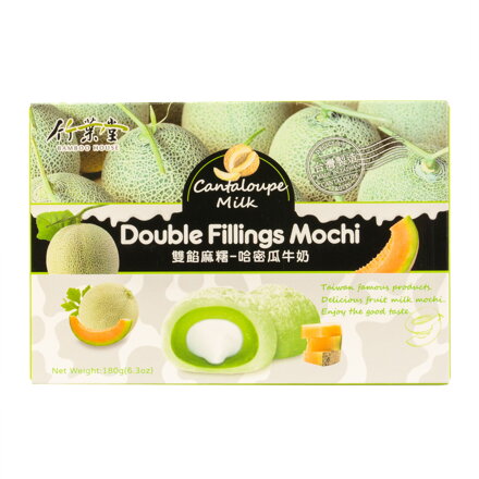 Prăjituri de orez Mochi Cantaloupe melon lapte180g