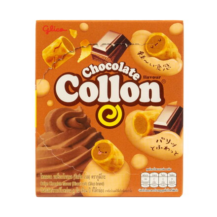 Biscuiți COLLON rulouri de ciocolată GLICO 46g