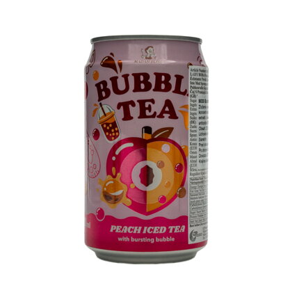 Bubble Tea Peach Iced Tea 320 ml