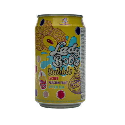 Bubble Tea Ceai verde Lychee Maracuja 320 ml