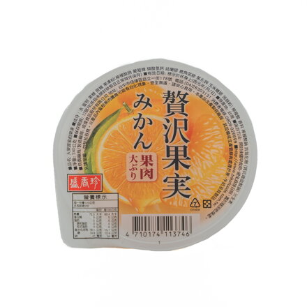 Jeleu de fructe cu madarine 240 gr.