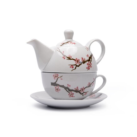 Set de ceai model Sakura pentru 1 persoană
