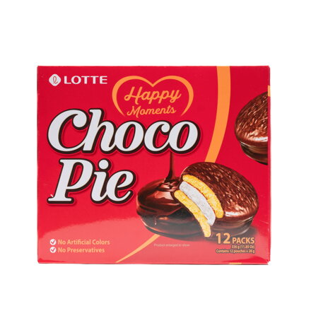 Choco Pie Brownies cu ciocolată 336g