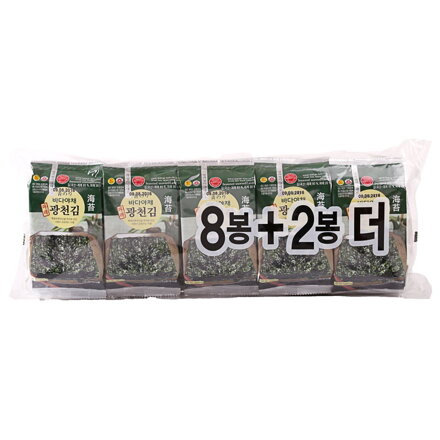 Alge Nori prăjite și condimentate 10 x 5g