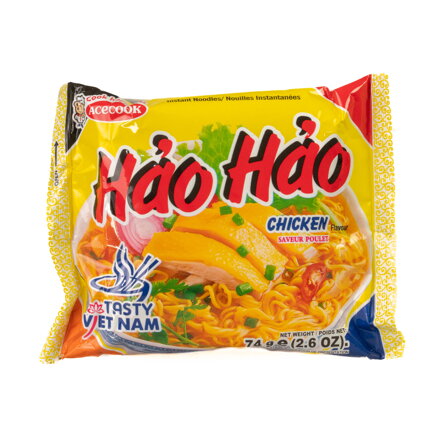 Tăiței cu aromă de pui HAO HAO 74g