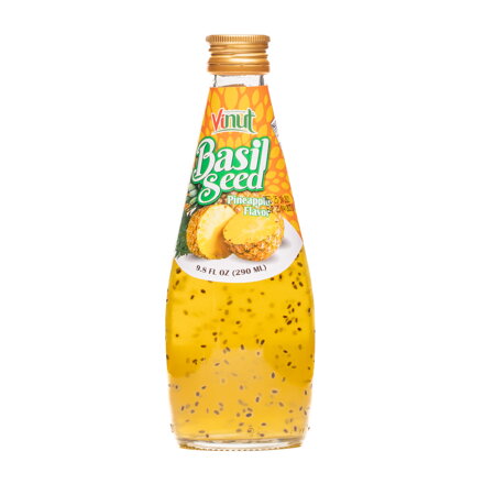 Băutură cu semințe de busuioc ananas VINUT 290ml