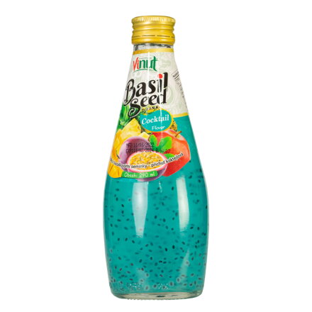 Băutură cu semințe de busuioc cocktail VINUT 290ml