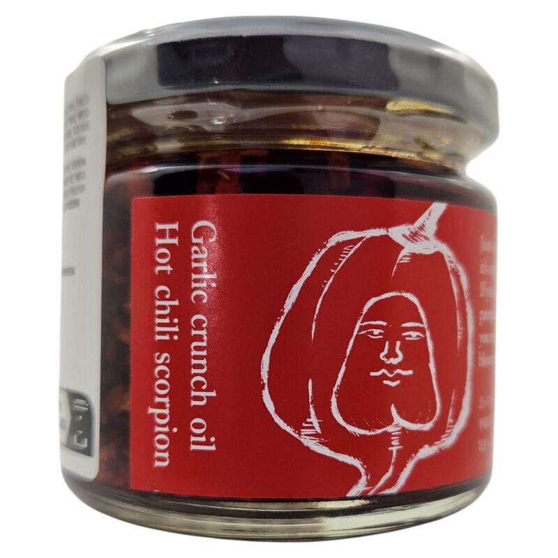 Ulei de usturoi crocant cu chili Scorpion 110g