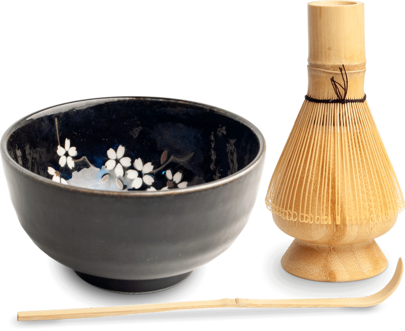 Set portelan pentru Matcha Blue 4 piese