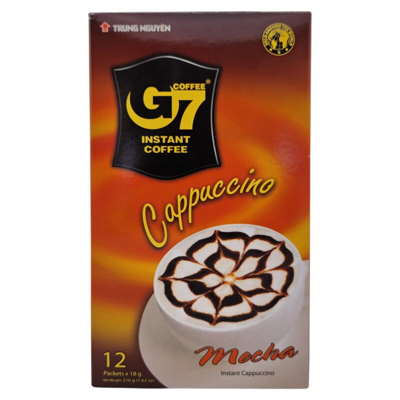 Cafea solubilă G7 Cappuccino Trung Nguyen Mocha 216g