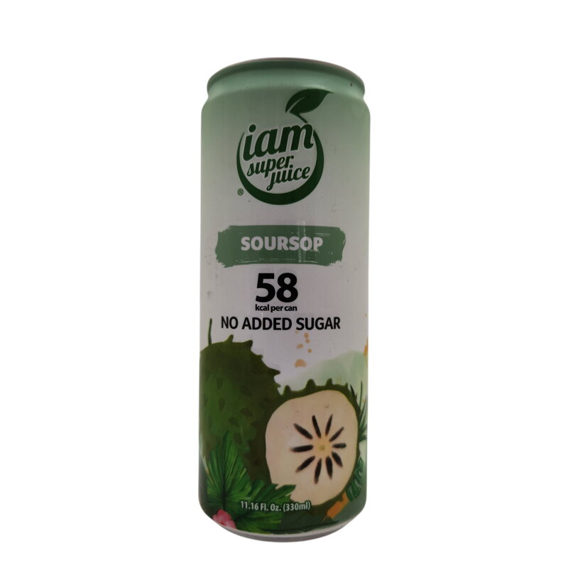 Băutură răcoritoare cu graviola IAM Soursop 330ml