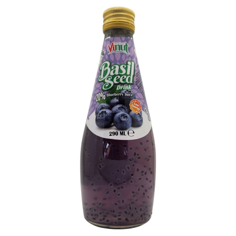 Băutură cu semințe de busuioc și afine VINUT 290ml