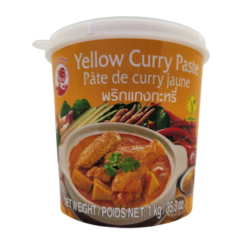 Pastă de curry galben Cock Brand 1kg