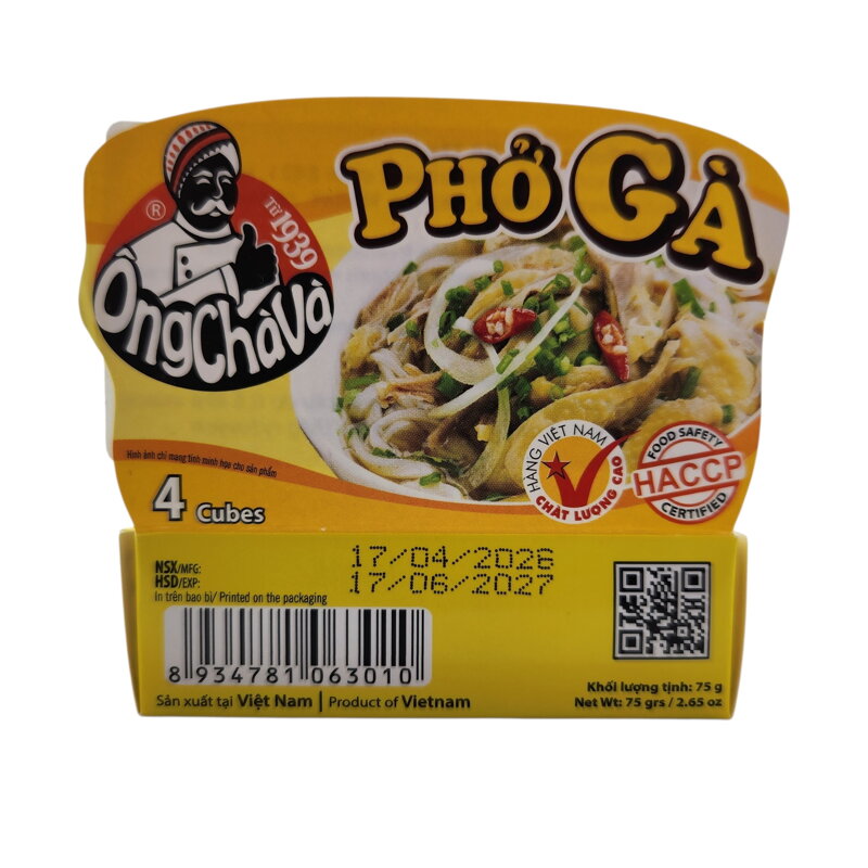 Bază de supă pui vietnameză Pho Ga 75g