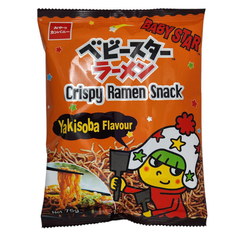 Snack Ramen crocant Yakisoba BABY STAR 75g
