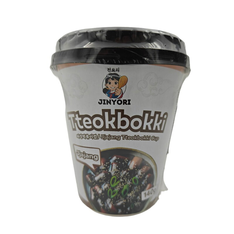 Prăjituri de orez Tteokbokki Jjajang la pahar 140g