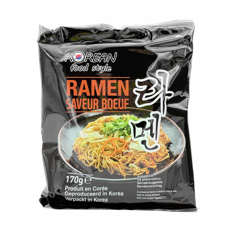 Tăiței Ramen cu aromă de vită 170g