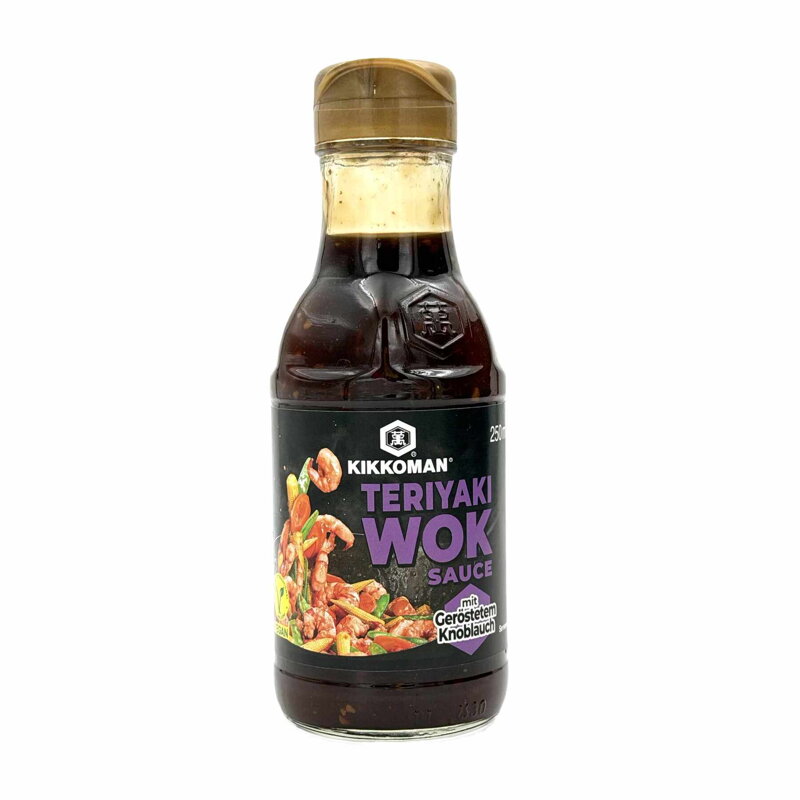 Marinată Teriyaki cu usturoi Kikkoman 250ml