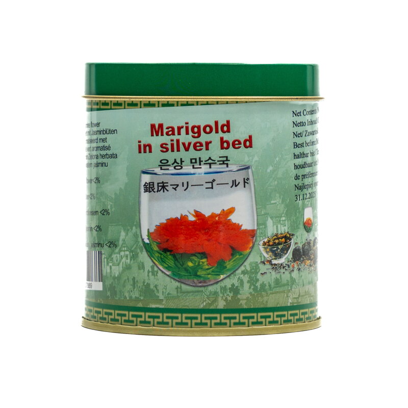 Ceai verde Marigold In Silver Bed 35g Ceai verde Marigold In Silver Bed 35g