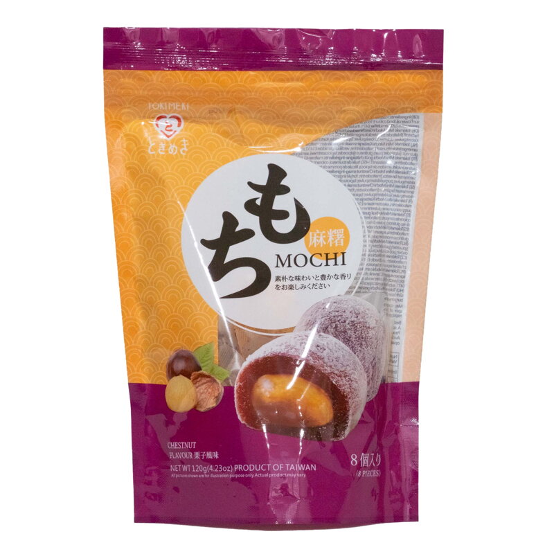 Prăjituri de orez mini Mochi castan TOKIMEKI 120g