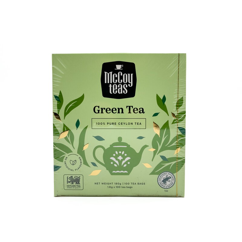 Ceai verde Ceylon 180g (1,8g x 100 buc) Ceai verde Ceylon 180g (1,8g x 100 buc)