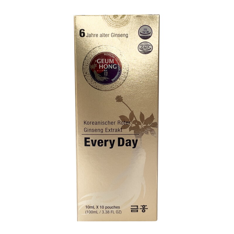 Extract de ginseng roșu coreean în fiecare zi 10x10ml
