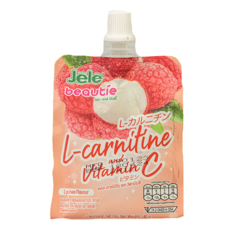 Lychee jeleu vitamina C și L-carnitină 140g