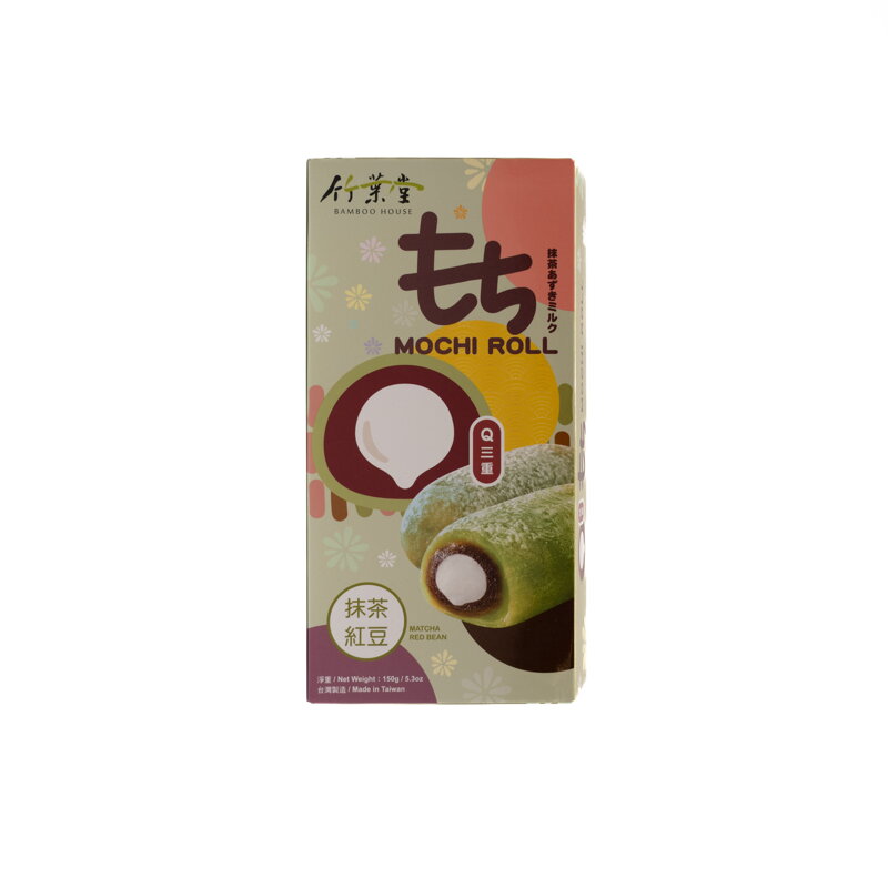 Prăjituri de orez Mochi Matcha lapte de fasole roșie 150g