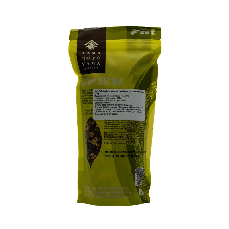 Ceai verde vrac cu orez prăjit Genmaicha 150g YAMAMOTOYAMA Ceai verde vrac cu orez prăjit Genmaicha 150g YAMAMOTOYAMA