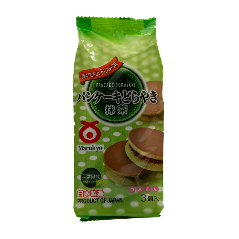 Prăjituri Dorayaki Matcha MARUKYO 150g Prăjituri Dorayaki Matcha MARUKYO 150g