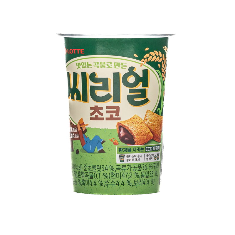 Biscuiți umpluți cu ciocolată și cereale Cupa LOTTE 89g