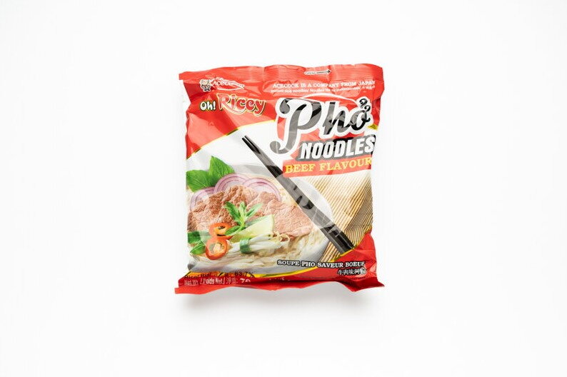 Supă de vită cu tăiței de orez 70g